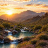 River in the desert